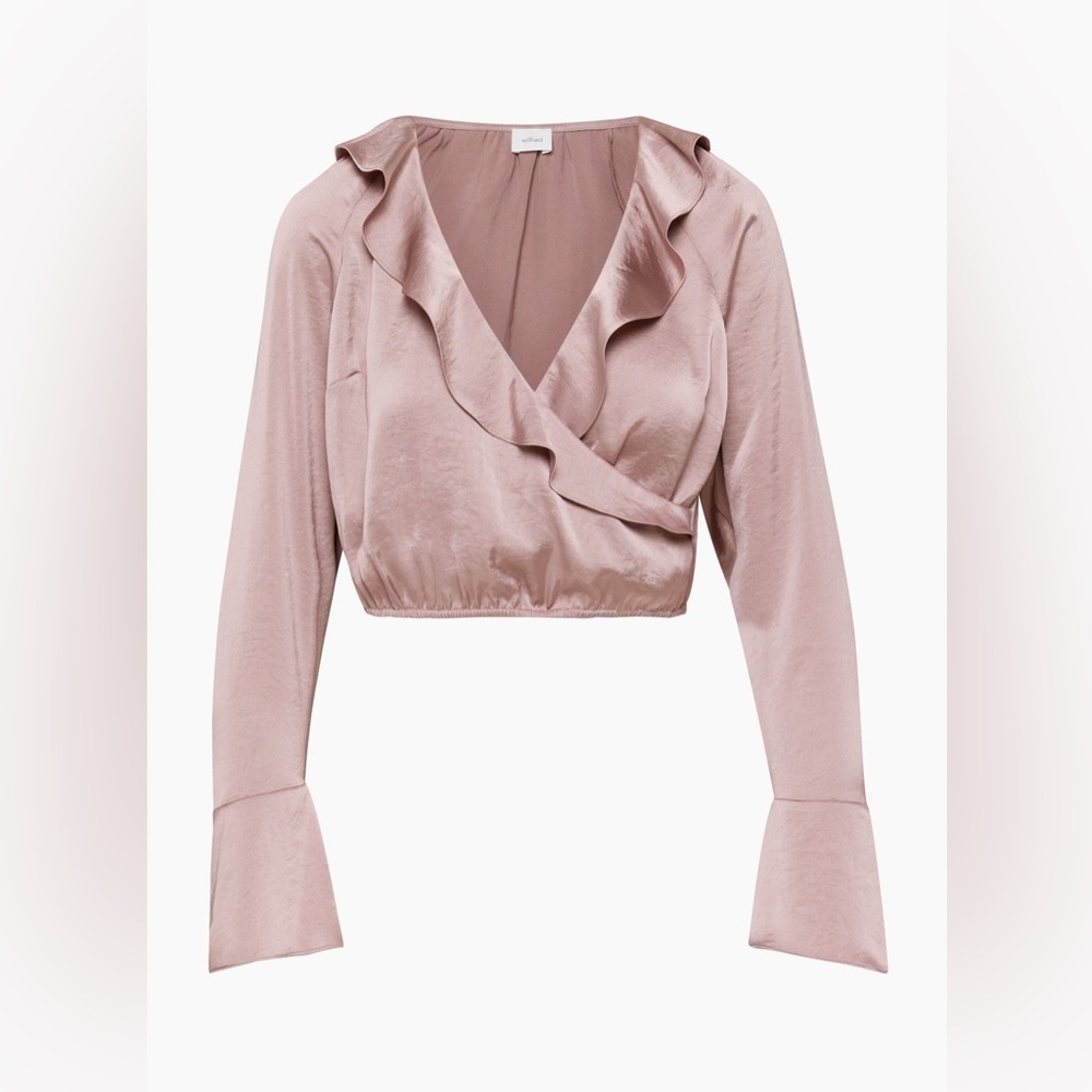 Wilfred ~ Ruffle Wrap Top